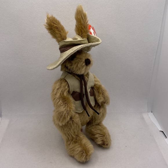 Ty Attic Treasures Hogan The Kangaroo Plush Stuffed Animal Toy 9” - Picture 9 of 9